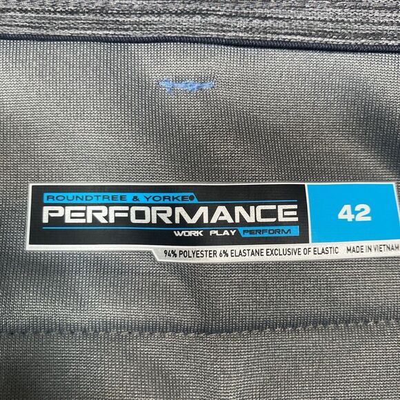 Roundtree & Yorke Performance Mens Shorts Size 42 Pattern Blue Sail Boat NWT - Picture 5 of 5